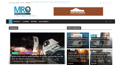 Desktop Screenshot of morroredondoonline.com.br